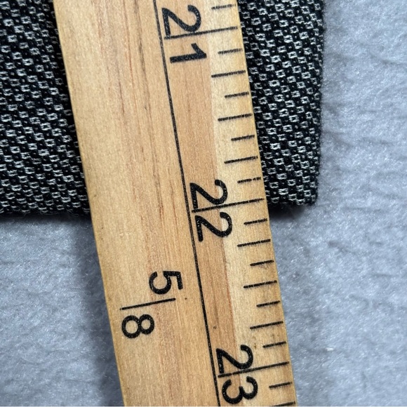 Red Valentino Dress Pleated Layered Womens Size 2 Black Ruffle Collar Wool Blend - Picture 9 of 16